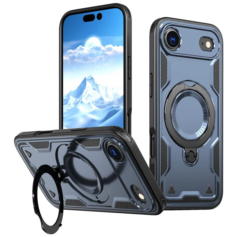 Coque antichoc avec anneau de support Magsafe pour iPhone 17 Air