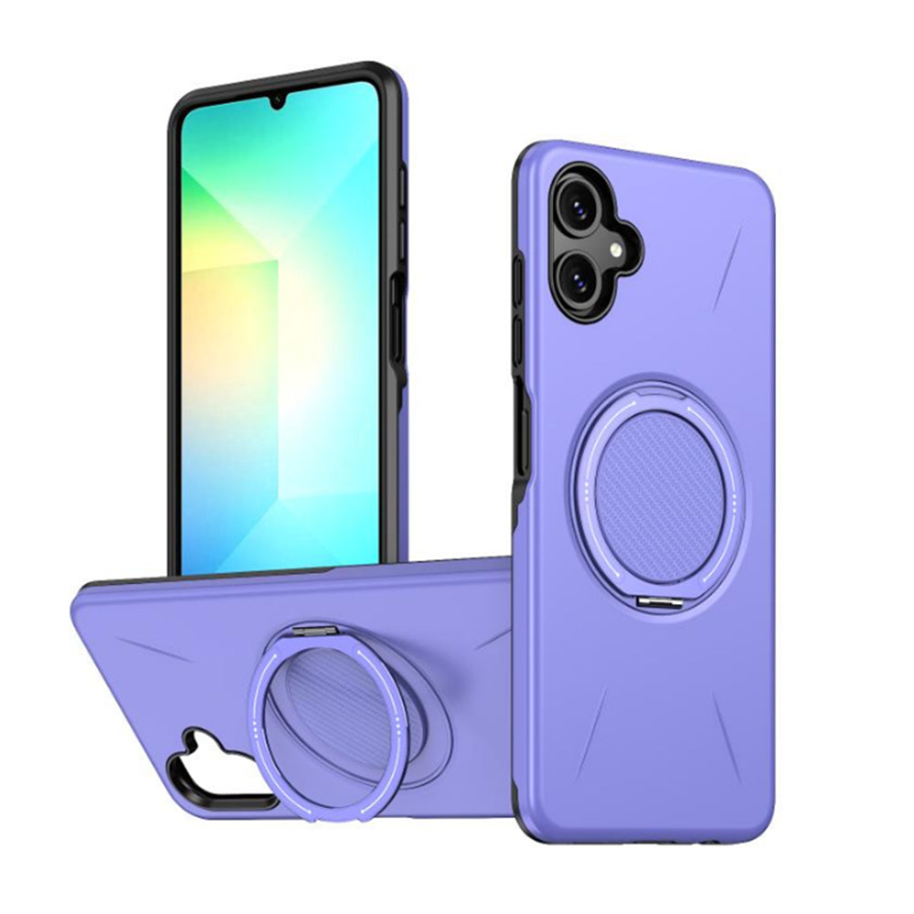 Magnetic MagSafe Ring Case with Rotating Kickstand for Samsung Galaxy A07 / A06