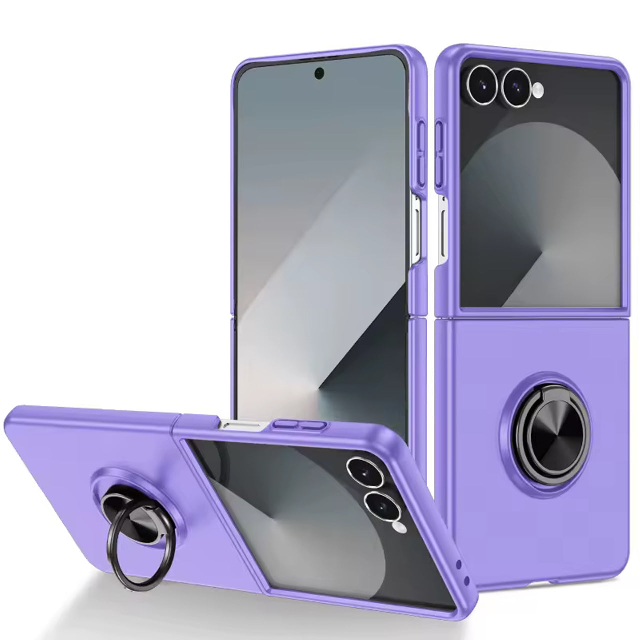 Coque hybride magnétique invisible pour Samsung Galaxy Z Flip 7