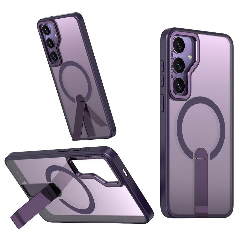 Magnetic MagSafe Case with Kickstand for Samsung Galaxy S25 FE