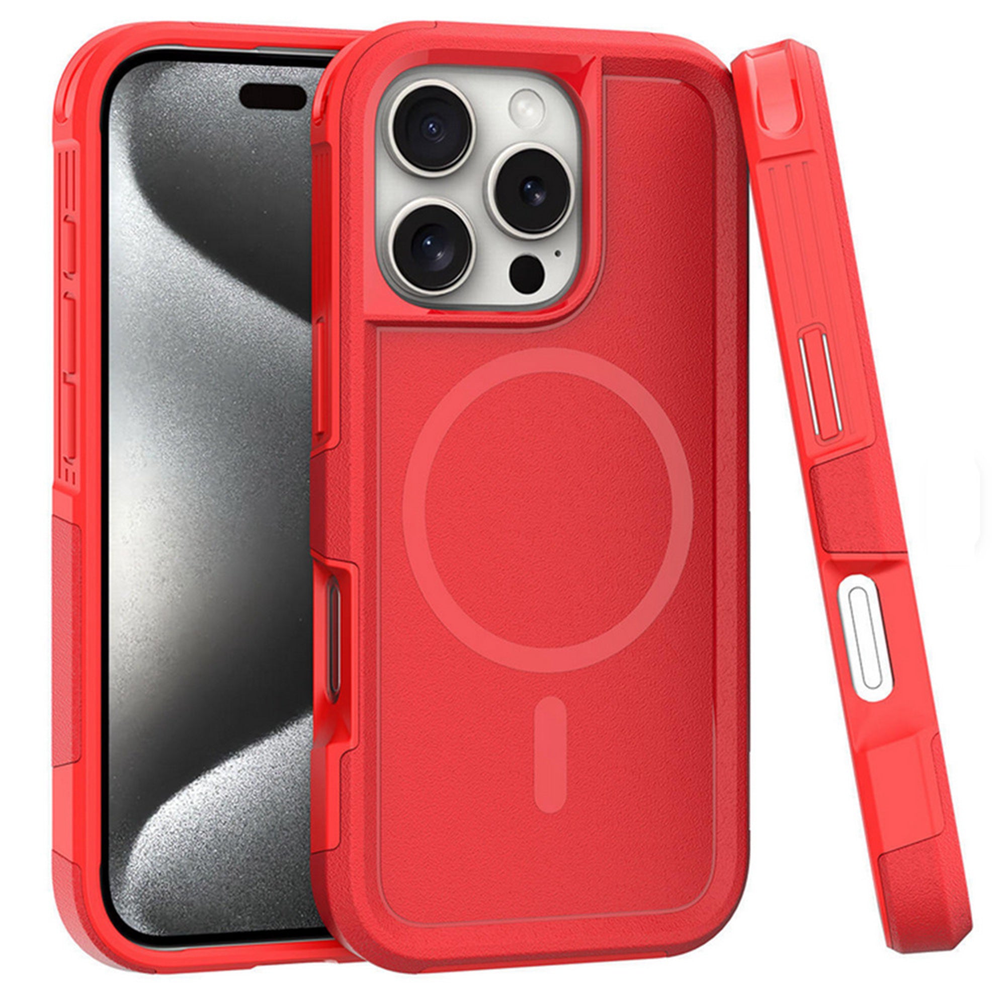 Slim Hybrid Magnetic MagSafe Case for iPhone 16 Pro