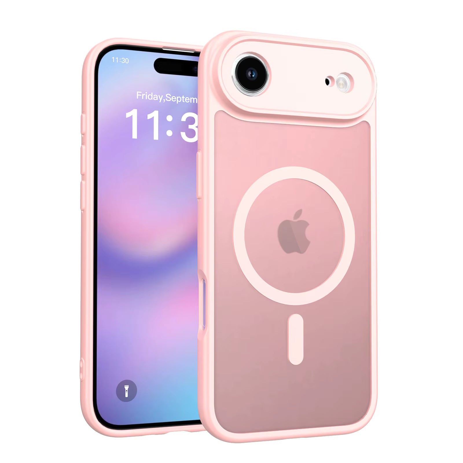 Coque hybride magnétique mate MagSafe pour iPhone 17 Air
