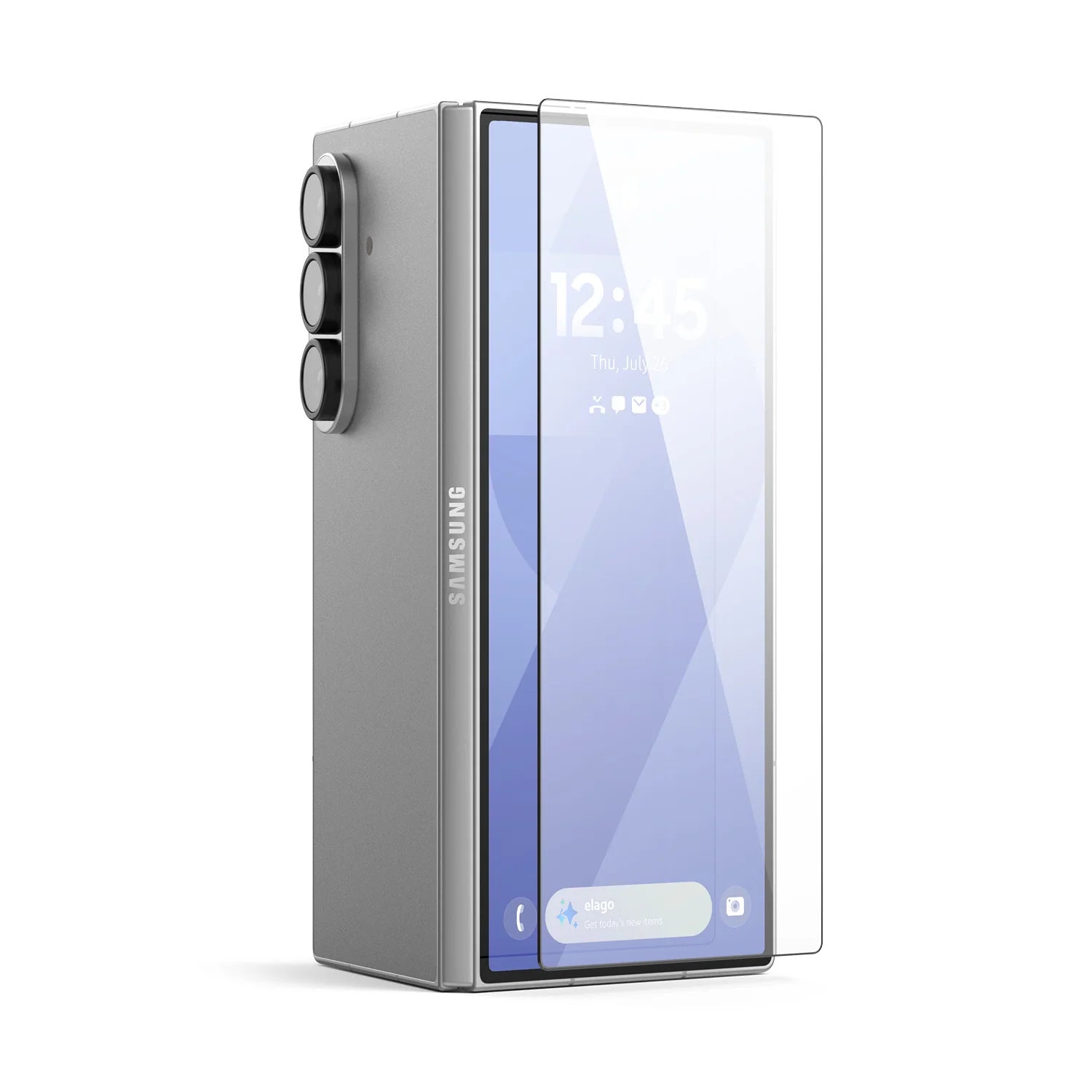 Lot de 2 protections d'écran en verre trempé pour Samsung Galaxy Z Fold 7