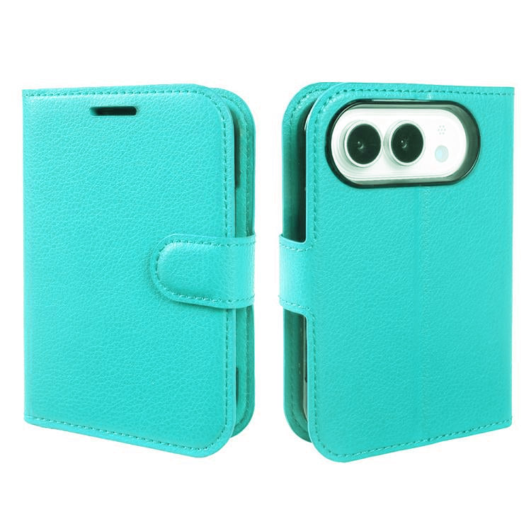 Leather Folio Wallet Case for iPhone Duo