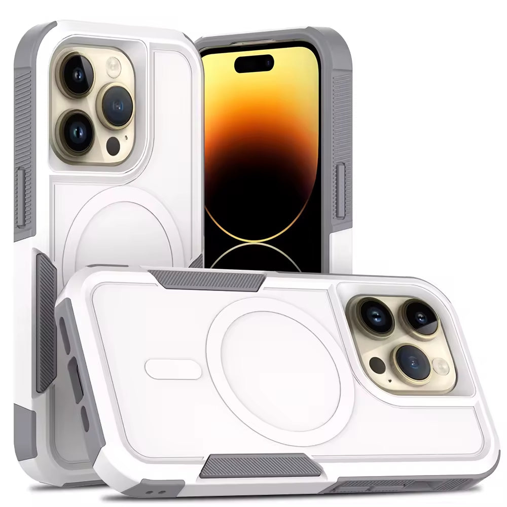 Slim Hybrid Magnetic MagSafe Case for iPhone 16 Pro