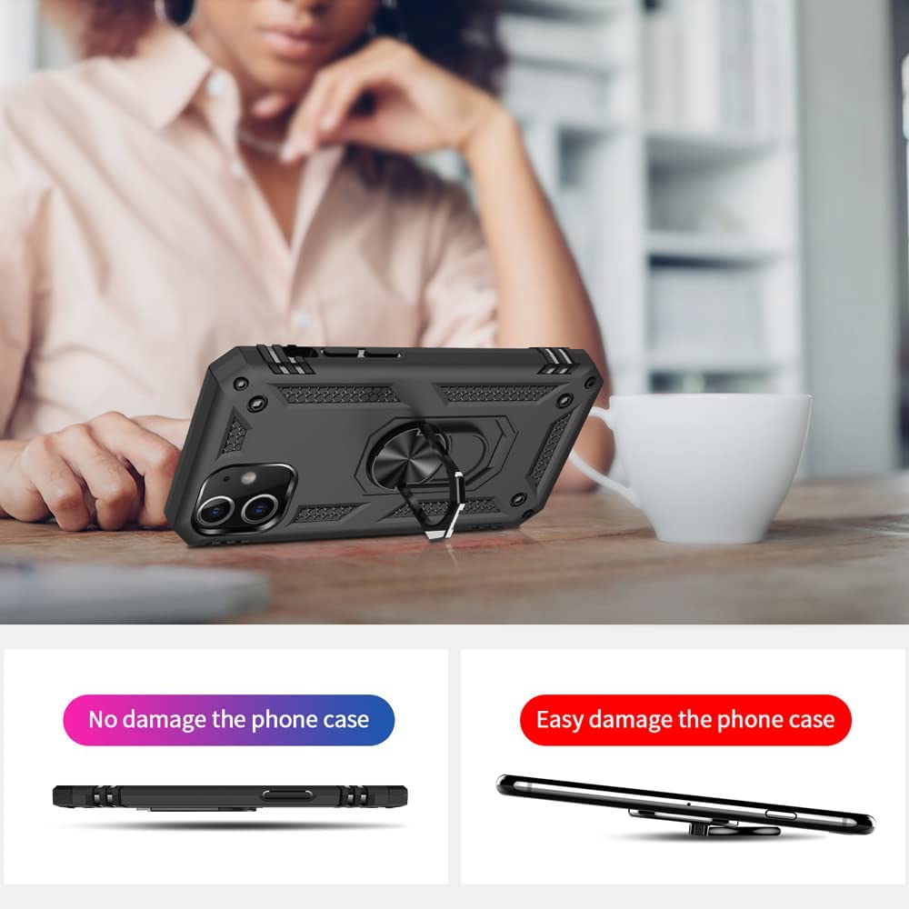 Étui à anneau hybride pour Motorola Moto Edge (2022)