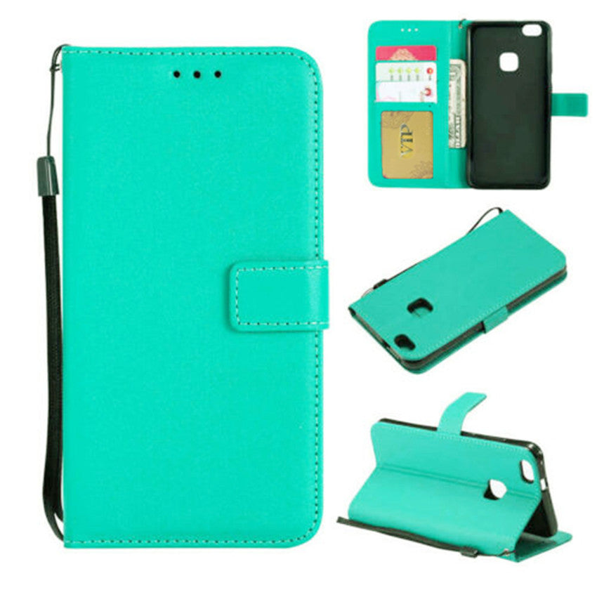 Etui Portefeuille Folio en Cuir pour Huawei P10 Lite