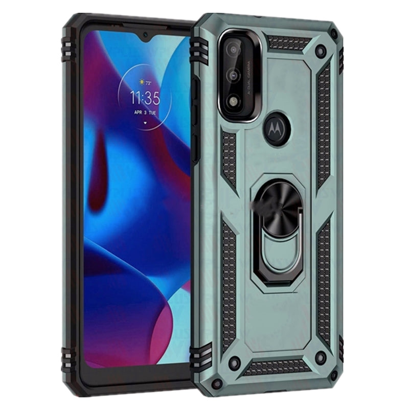 Coque hybride avec anneau pour Motorola Moto G Pure (2021) / G Power (2022) / G Play (2023)