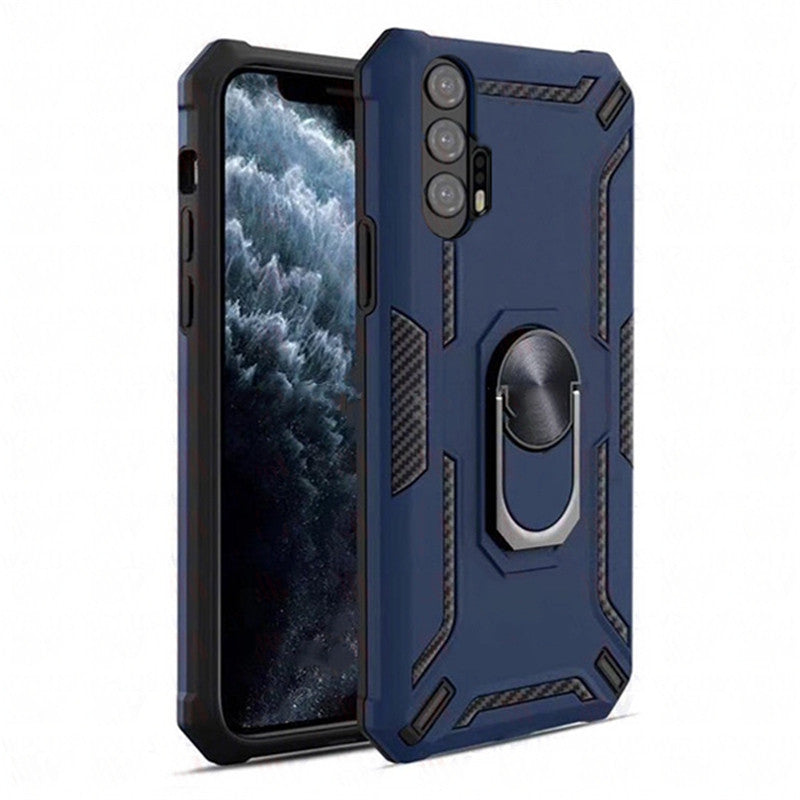 Étui à anneau hybride pour Motorola Moto Edge+ Plus (2020)