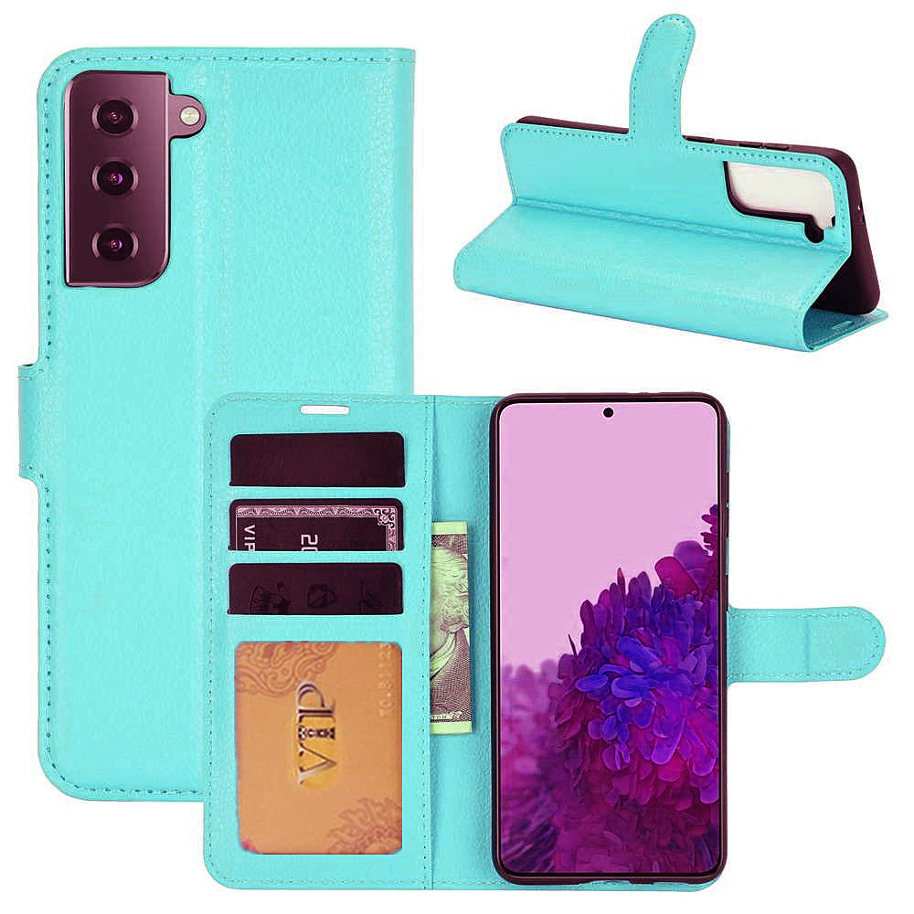 Leather Folio Wallet Case for Samsung Galaxy S23