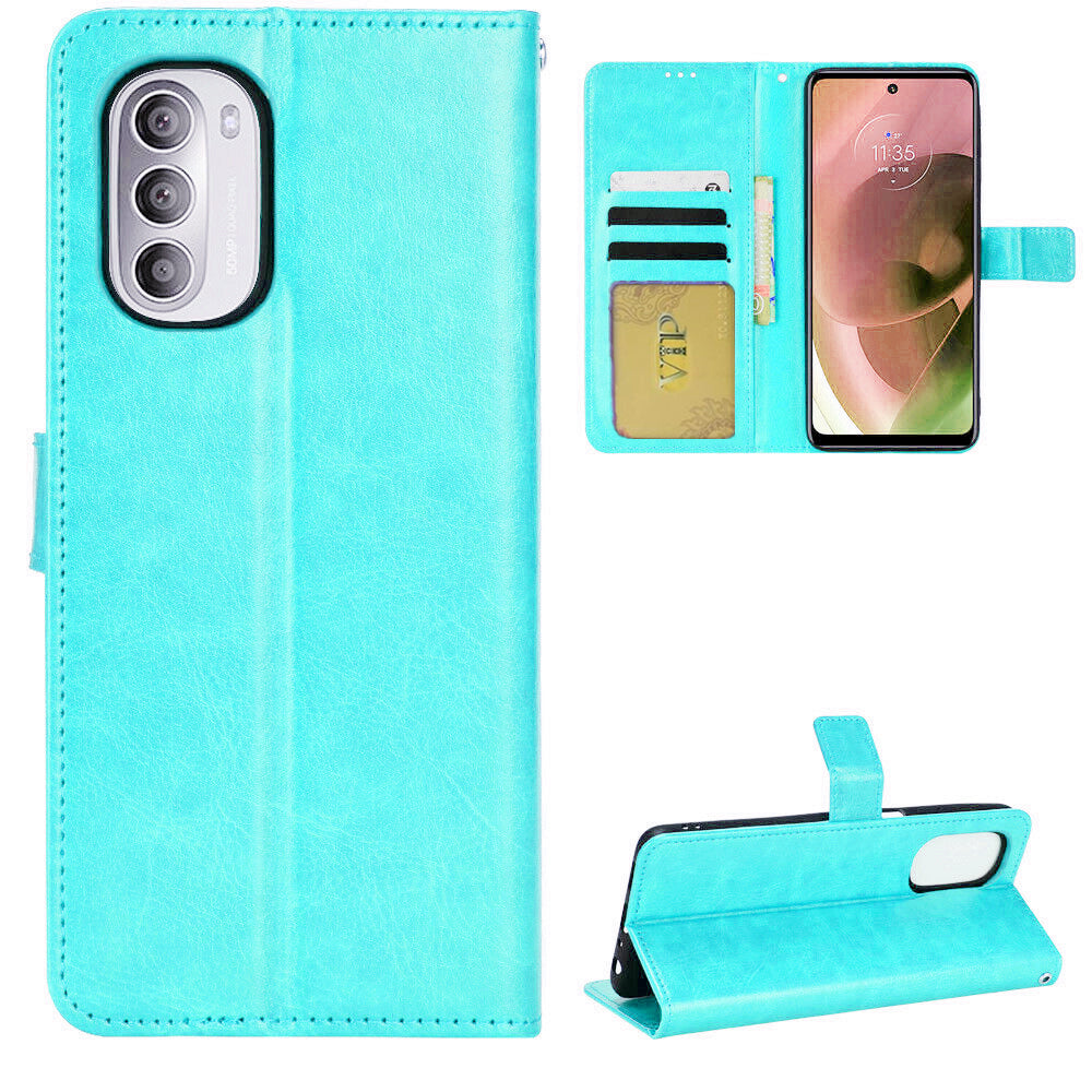 Étui portefeuille Folio en cuir pour Motorola Moto G Stylus 5G (2022)