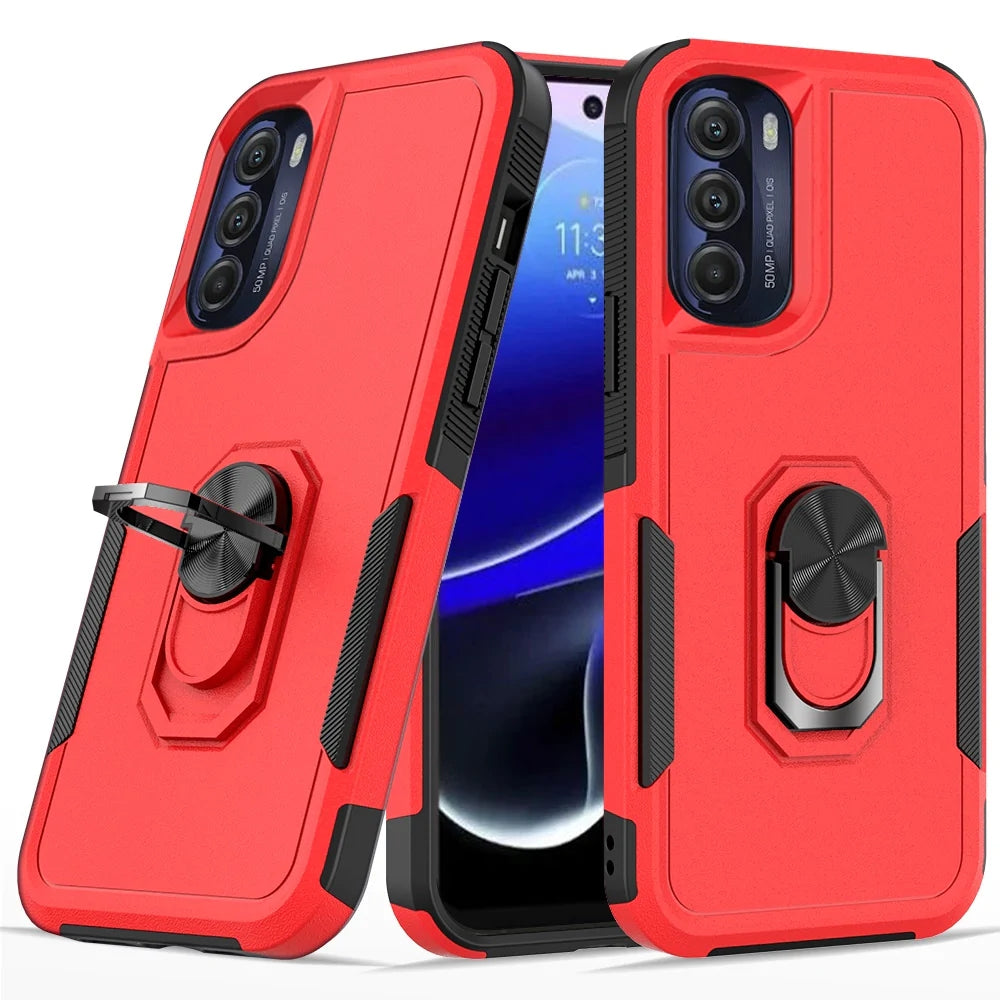 Étui à anneau robuste pour Motorola Moto G 5G (2022)
