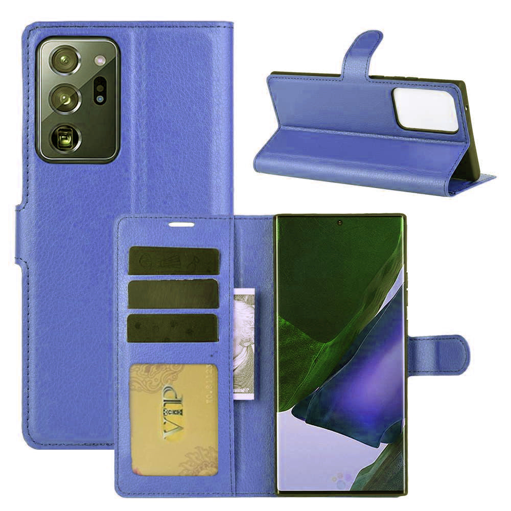 Étui portefeuille en cuir pour Samsung Galaxy Note 20 Ultra