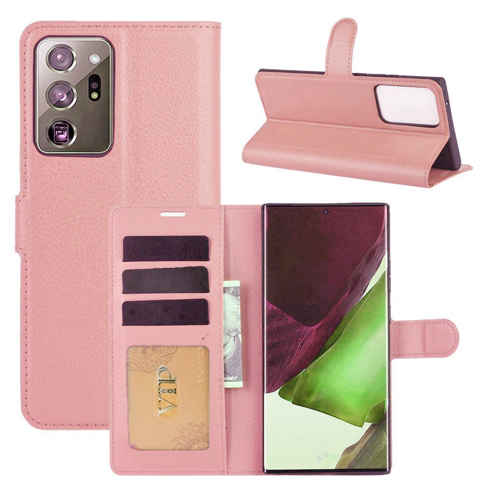 Étui portefeuille en cuir pour Samsung Galaxy Note 20 Ultra