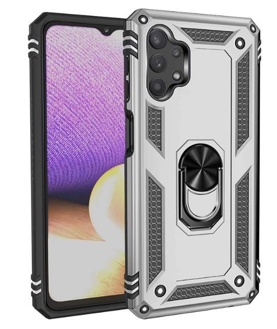 Coque hybride avec anneau pour Samsung Galaxy A32 5G