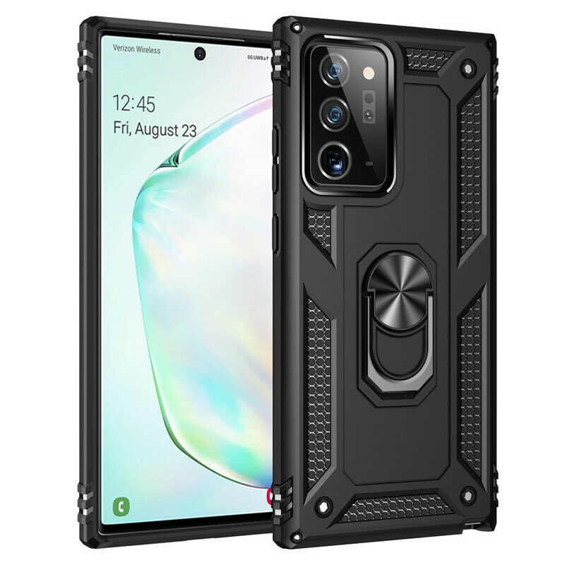 Étui hybride avec anneau pour Samsung Galaxy Note 20