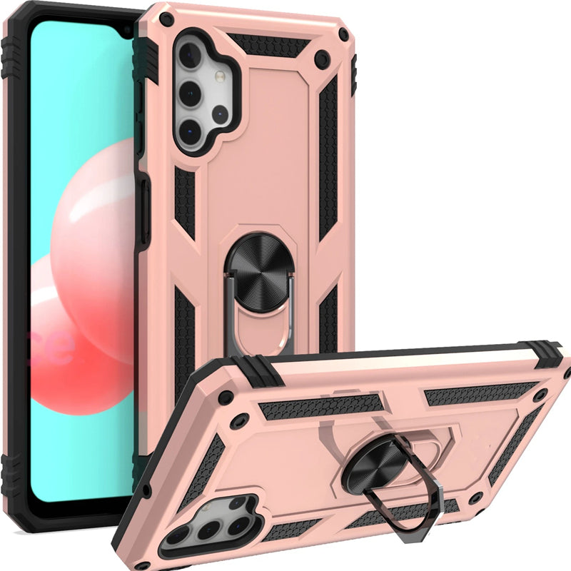 Coque hybride avec anneau pour Samsung Galaxy A32 5G