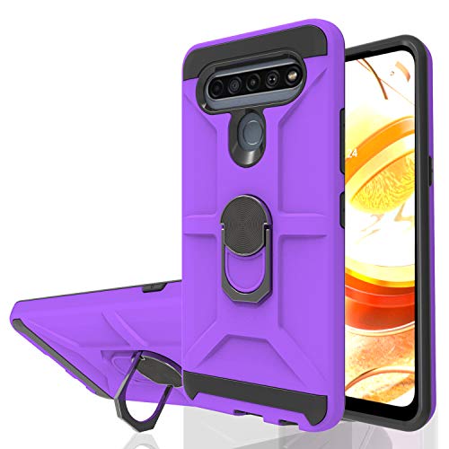Étui à anneau hybride pour LG K61