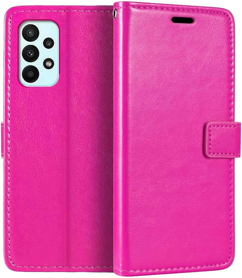 Leather Folio Wallet Case for Samsung Galaxy A23 4G / 5G
